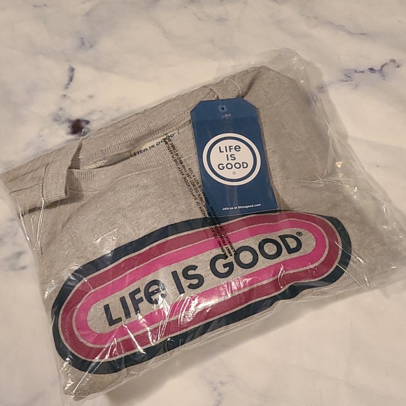 Life Is Good Logo Sweatshirt - Picture 2 of 2